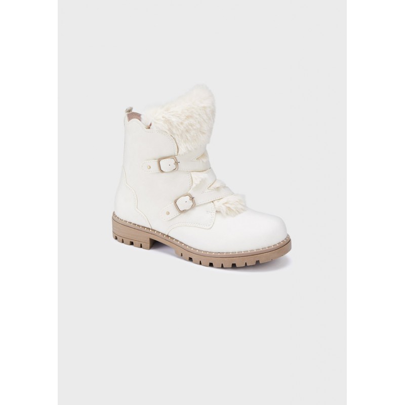 Mayoral Boots Girl With Detachable Fur 46235-044
