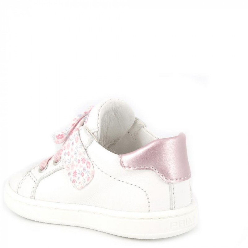 Primigi Kids Sneaker White Floral Bow 1902100