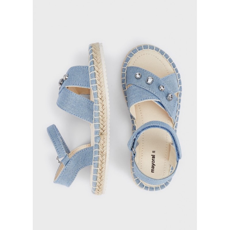 Mayoral Espadrilles with double velcro Girl 45465-054