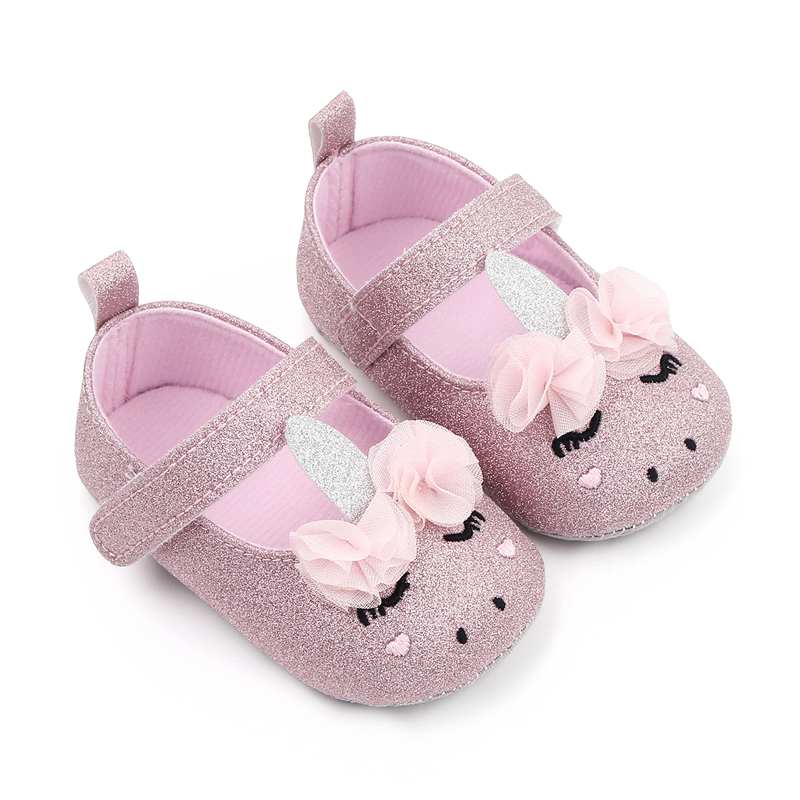 Baby Shoes Unicorn Pink